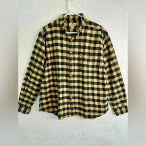Buffalo JacksonTrading Co. Long Sleeve Plaid Flannel Button Down Shirt Size XL